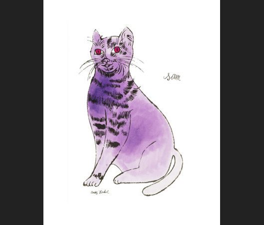 Andy Warhol sam One Blue Pussy